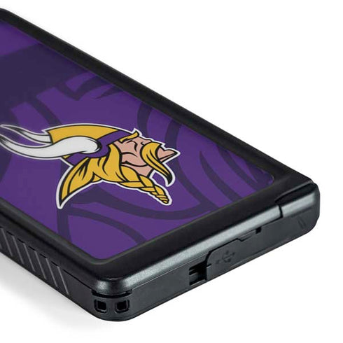NFL Minnesota Vikings Double Vision Galaxy S24 Ultra Waterproof Case