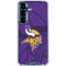 NFL Minnesota Vikings Double Vision Galaxy S25 Plus Clear Case