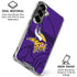 NFL Minnesota Vikings Double Vision Galaxy S26 Clear Case