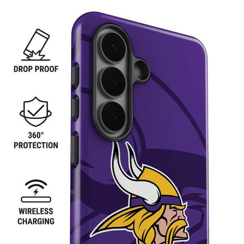 NFL Minnesota Vikings Double Vision Galaxy S26 Plus Impact Case