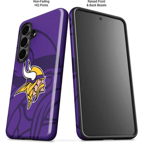 NFL Minnesota Vikings Double Vision Galaxy S26 Plus Impact Case