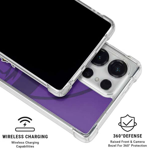 NFL Minnesota Vikings Double Vision Galaxy S26 Ultra Clear Case