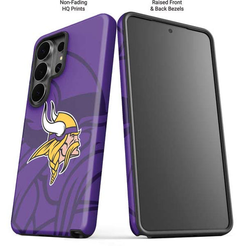 NFL Minnesota Vikings Double Vision Galaxy S26 Ultra Impact Case