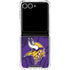 NFL Minnesota Vikings Double Vision Galaxy Z Flip7 Clear Case