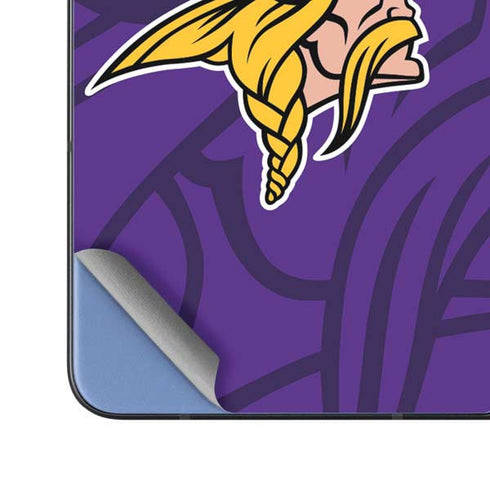 NFL Minnesota Vikings Double Vision Galaxy Z Fold5 5G Skin