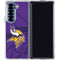 NFL Minnesota Vikings Double Vision Galaxy Z Fold6 Clear Case