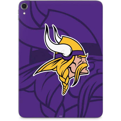 NFL Minnesota Vikings Double Vision Apple iPad Pro Skin