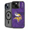 NFL Minnesota Vikings Double Vision iPhone 14 Kickstand Case