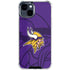 NFL Minnesota Vikings Double Vision iPhone 15 Clear Case