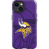 NFL Minnesota Vikings Double Vision iPhone 15 Impact Case