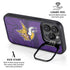 NFL Minnesota Vikings Double Vision iPhone 15 Pro Max Kickstand Case