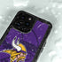 NFL Minnesota Vikings Double Vision iPhone 15 Pro Waterproof Case