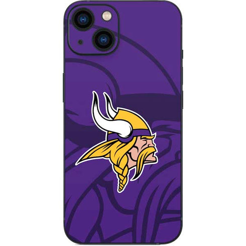 NFL Minnesota Vikings Double Vision iPhone 15 Skin