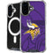 NFL Minnesota Vikings Double Vision iPhone 16 Plus MagSafe Case