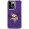 NFL Minnesota Vikings Double Vision iPhone 16 Pro Clear Case
