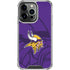 NFL Minnesota Vikings Double Vision iPhone 16 Pro Clear Case