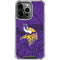 NFL Minnesota Vikings Double Vision iPhone 16 Pro Max Clear Case