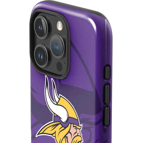 NFL Minnesota Vikings Double Vision iPhone 16 Pro Max Impact Case