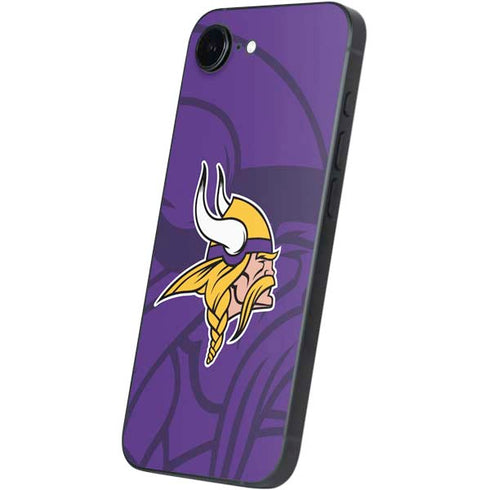 NFL Minnesota Vikings Double Vision iPhone 16e Skin
