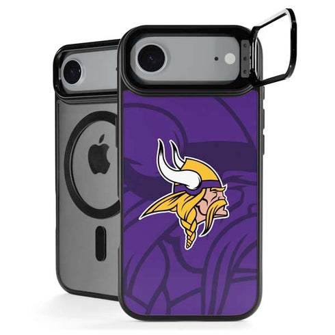 NFL Minnesota Vikings Double Vision iPhone 17 Air Kickstand Case