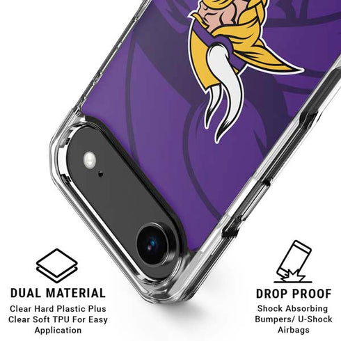 NFL Minnesota Vikings Double Vision iPhone 17 Air MagSafe Case