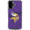 NFL Minnesota Vikings Double Vision iPhone 17 Clear Case