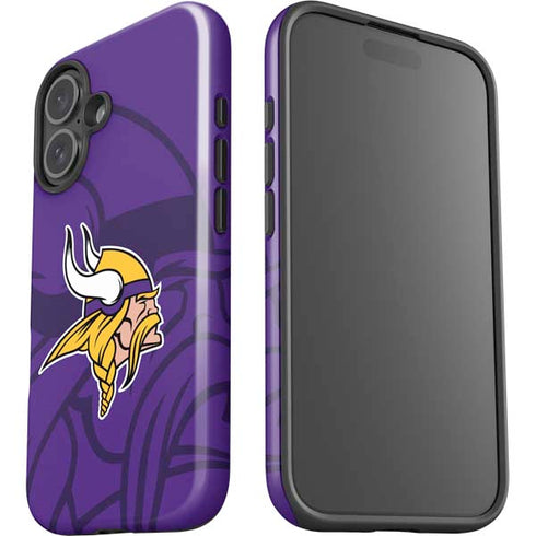NFL Minnesota Vikings Double Vision iPhone 17 Impact Case