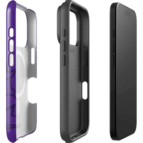 NFL Minnesota Vikings Double Vision iPhone 17 Pro Magsafe Impact Case