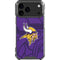 NFL Minnesota Vikings Double Vision iPhone 17 Pro Max Clear Case