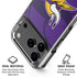 NFL Minnesota Vikings Double Vision iPhone 17 Pro Max Clear Case