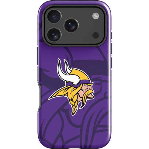 NFL Minnesota Vikings Double Vision iPhone 17 Pro Max Impact Case