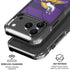 NFL Minnesota Vikings Double Vision iPhone 18 Pro Clear Case