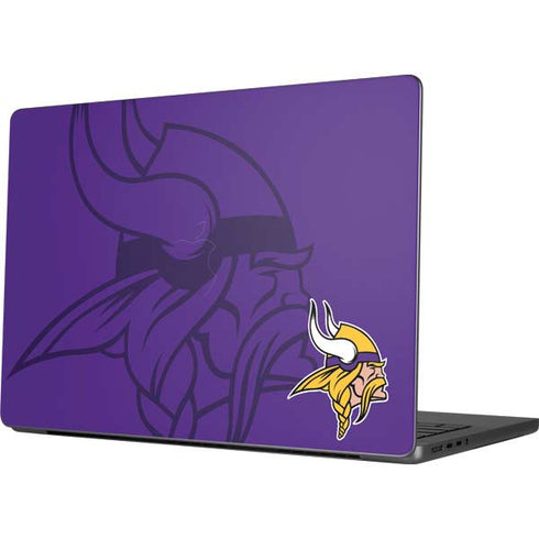 NFL Minnesota Vikings Double Vision Apple MacBook Pro 14-inch Skin