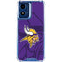 NFL Minnesota Vikings Double Vision Moto G 5G (2024) Clear Case