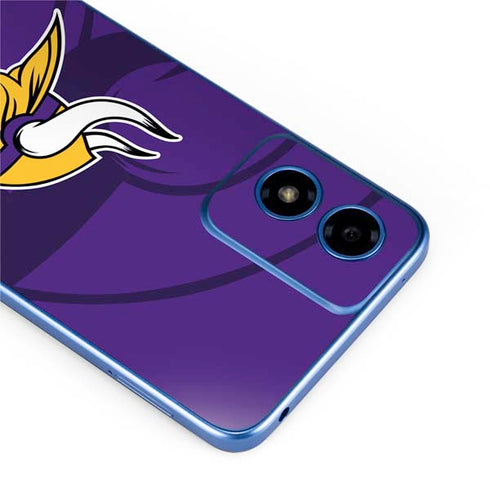 NFL Minnesota Vikings Double Vision Moto G Play 4G (2024) Skin