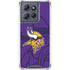 NFL Minnesota Vikings Double Vision Moto G Stylus 5G (2025) Clear Case
