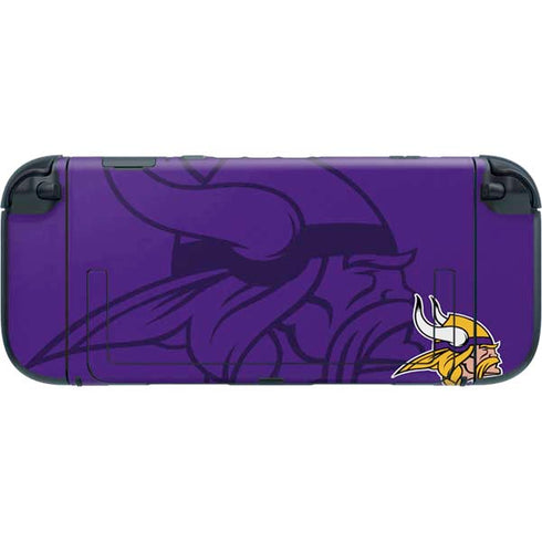 NFL Minnesota Vikings Double Vision Nintendo Switch 2 (2025) with Joy-Con Skin