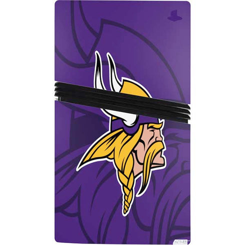 NFL Minnesota Vikings Double Vision PS5 Pro Console Skin