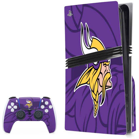 NFL Minnesota Vikings Double Vision PlayStation PS5 Skins