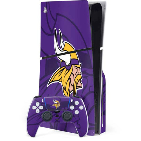 NFL Minnesota Vikings Double Vision PlayStation PS5 Skins
