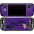 NFL Minnesota Vikings Double Vision Steam Deck Handheld Gaming Computer OLED Skin