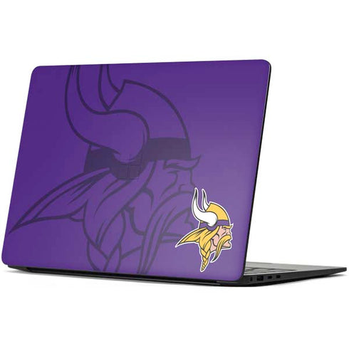 NFL Minnesota Vikings Double Vision Surface Laptop 7 13.8in Skin