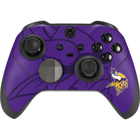 NFL Minnesota Vikings Double Vision Xbox Elite Wireless Controller Series 2 Skin