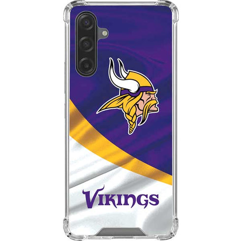 NFL Minnesota Vikings Galaxy A17 Clear Case