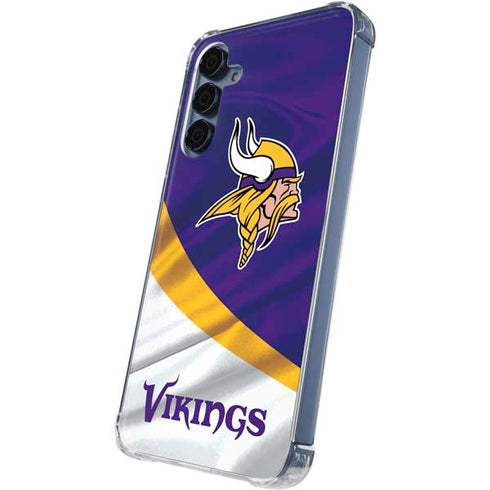 NFL Minnesota Vikings Galaxy A55 5G Clear Case