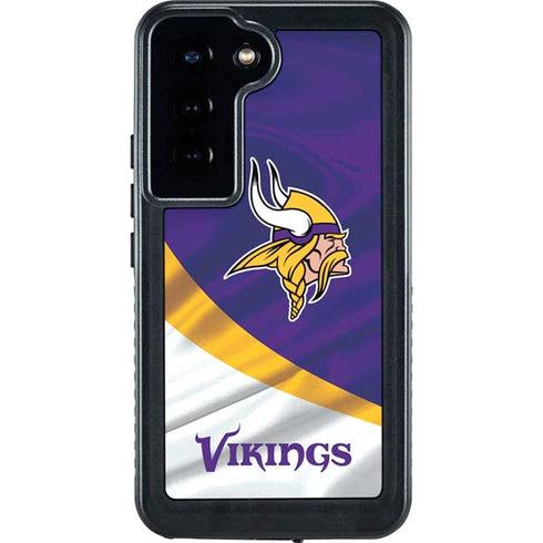 NFL Minnesota Vikings Galaxy S24 Waterproof Case