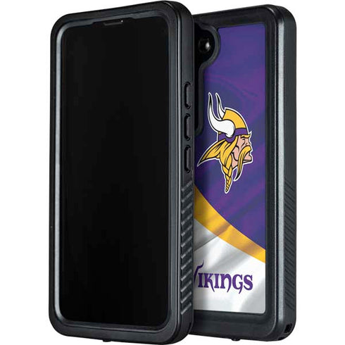 NFL Minnesota Vikings Galaxy S24 Waterproof Case