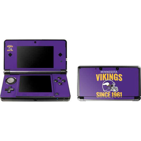 NFL Minnesota Vikings Helmet Nintendo Skins