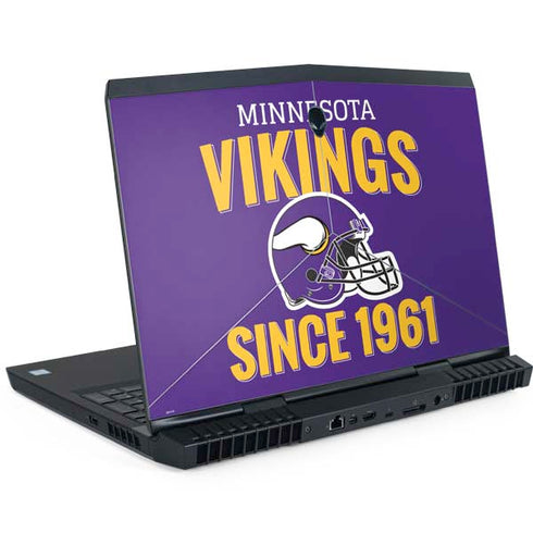 NFL Minnesota Vikings Helmet Dell Alienware Skin