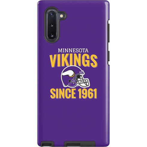 NFL Minnesota Vikings Helmet Galaxy Note 10 Pro Case